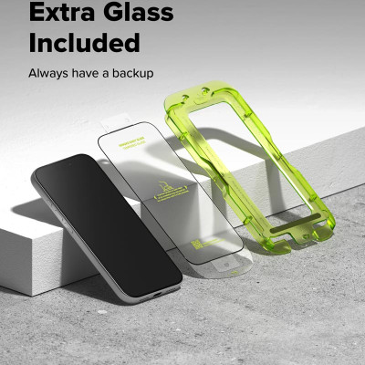 [Combo 2] Dán cường lực cho iPhone 17 Pro Max / 17 Pro / 17 / Air RINGKE Easy Slide Tempered Glass - Hàng Chính Hãng