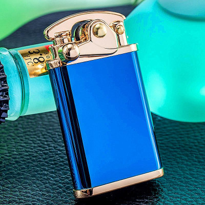 Vỏ Hột Quẹt Bật Lửa Xăng Đá Zorro Z592 Màu Trơn Sang trọng Độc Đáo - Dùng xăng bấc đá cao cấp