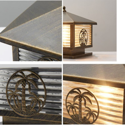 Đèn trụ cổng FIDER trang trí ngoài trời, sân vườn sang trọng.