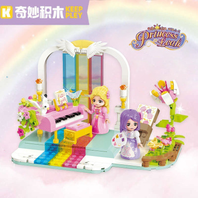 Đồ chơi - KEEPPLAY - 32026 đồ chơi xếp hình mô hình Phòng Công chúa