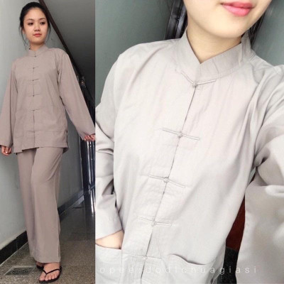 ĐỒ LAM ĐI CHÙA  Lãnh Tựu Cổ Tàu Không Thêu