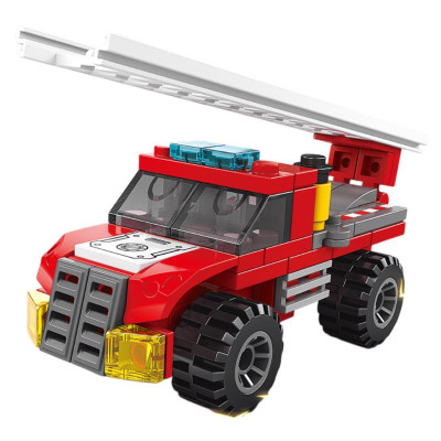 Bộ 6 Đồ Chơi Lắp Ráp Chiến Binh Bảo Vệ Thành Phố Biến Hình 6 Trong 1 - City Guardian Mecha - Toys&Joys 8831 (503 Mảnh Ghép)