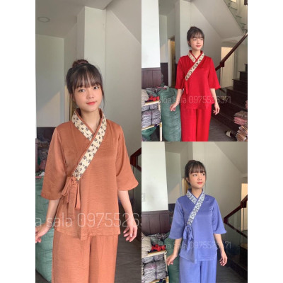 ĐỒ LAM ĐI CHÙAMẫu Lụa Pháp