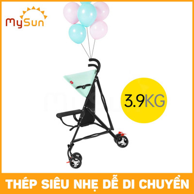 Xe đẩy ngồi du lịch cho em bé 6 tháng 1 2 3 4 tuổi gấp gọn Base MySun