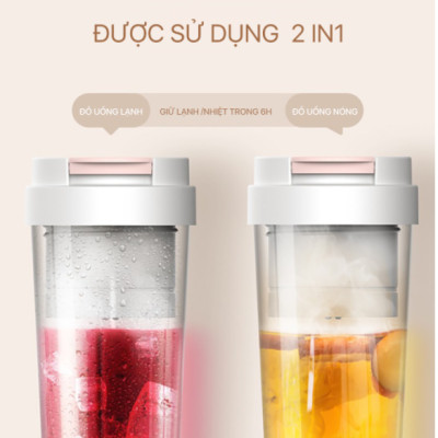 Máy xay sinh tố cầm tay Deerma NU90  Hàng chính hãng