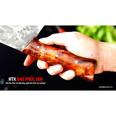 Dao Phúc Sen Dao Chặt Gà Mới Cán Ốp Cẩm N09OCD