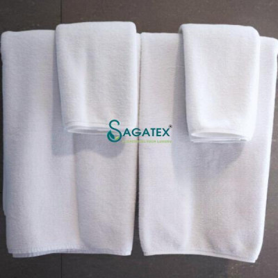Khăn Hồ Bơi Cao Cấp SAGATEX Cotton Tự Nhiên, Thấm Hút Tốt, Siêu Mềm Mại