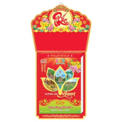 Lịch Bloc Siêu Cực Đại - Chủ Đề Phong Cảnh Việt Nam - Vinh Hoa Phú Quý - Hương Trang HT4