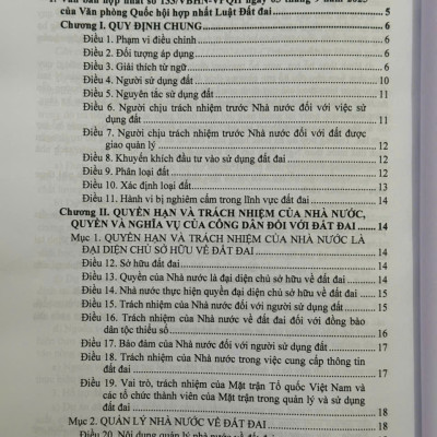 Sách Luật Đất Đai – Quy Định Về Giá Đất, Bồi Thường, Hỗ Trợ, Tái Định Cư Khi Nhà Nước Thu Hồi Đất