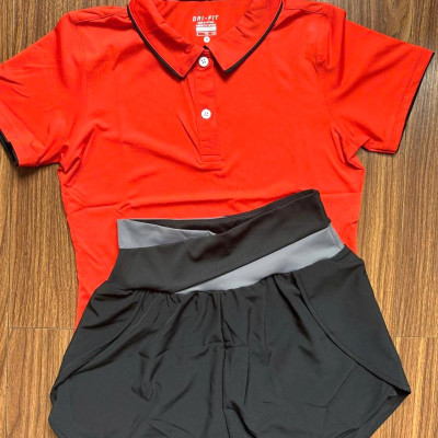 Bộ quần áo thể thao nữ đa năng chạy bộ, tennis, pickeball, yoga,gym,aerobic,zumba...