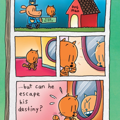 Dog Man #4: Dog Man And Cat Kid: A Graphic Novel