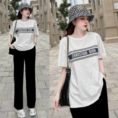 Sét đồ bộ nữ quần ống suông phối áo form rộng thun cotton cao cấp mẫu mới bao đẹp có bigsize bộ mặc nhà sét bộ đi chơi