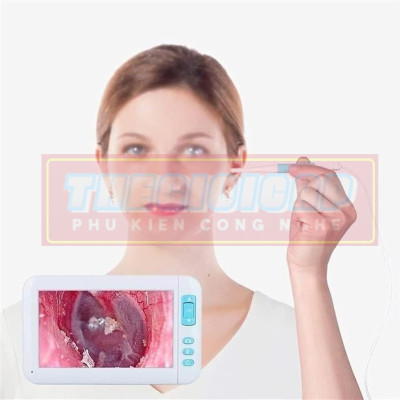 Camera Nội Soi Tai Màn Hình 4,3 inch HD1080P 2.0MP 3,9mm - Dụng Cụ Lấy Ráy Tai Thông Minh Cầm Tay P20 - Hàng Nhập Khẩu