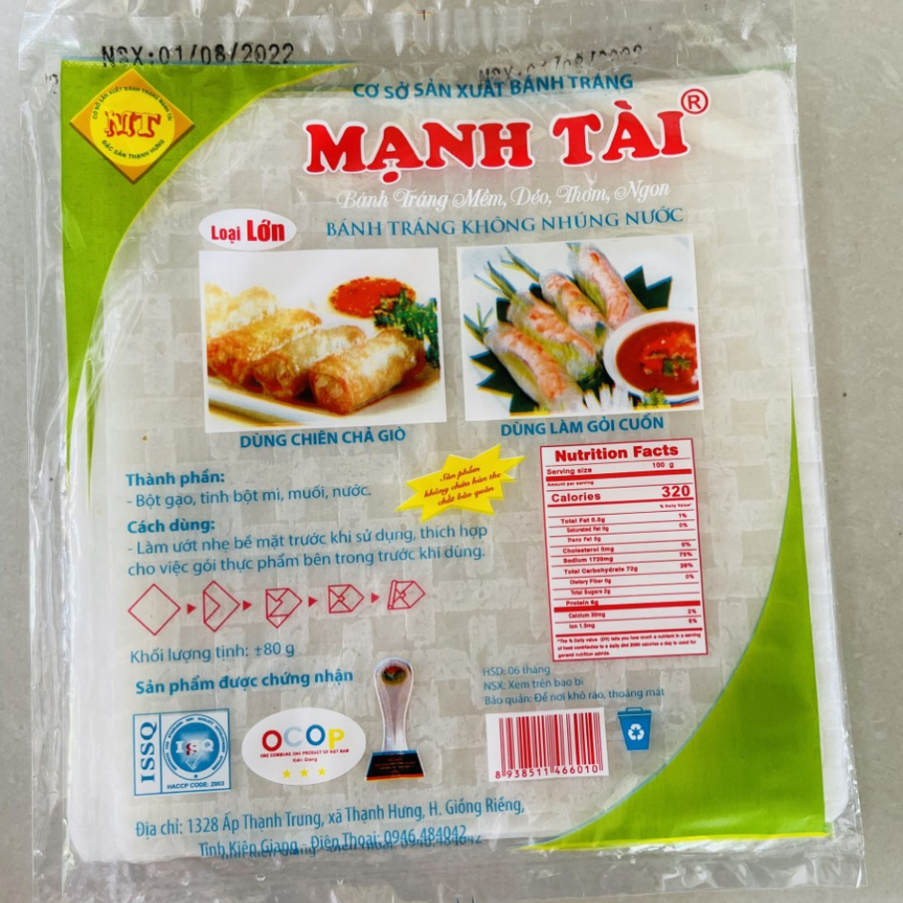 Bánh Tráng Mạnh Tài