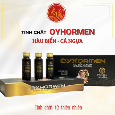 Tinh Chất Hàu Biển, Cá Ngựa - OYHORMEN 6 lọ