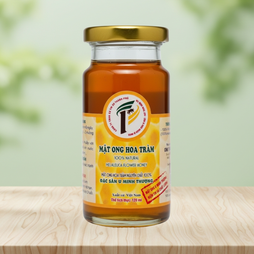 Thanh Phu Raw Melaleuca Honey | Rafter-Harvested | U Minh Forest