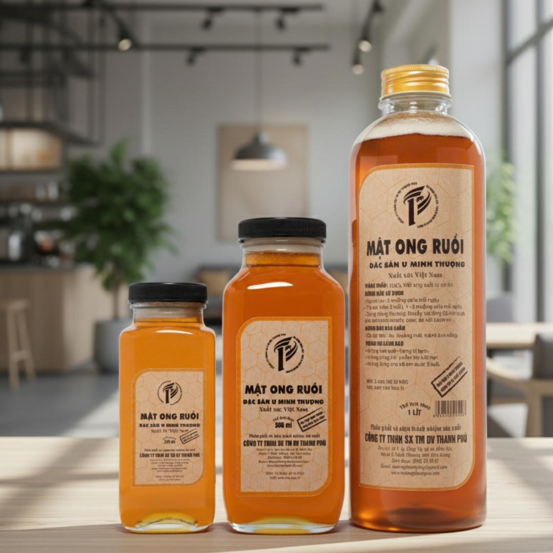 Mật Ong Ruồi Thanh Phú - Gác Kèo 100% Tự Nhiên Rừng U Minh