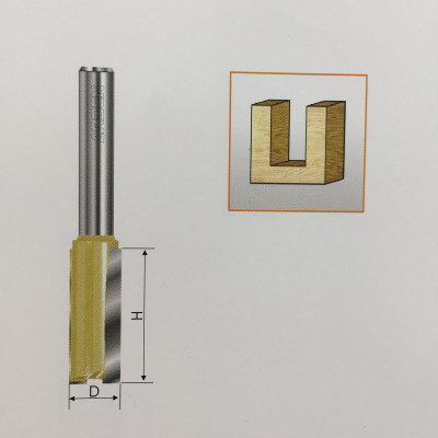 Mũi phay, mũi soi, mũi cắt cạnh thẳng 1/4"x5.0mm ARDEN