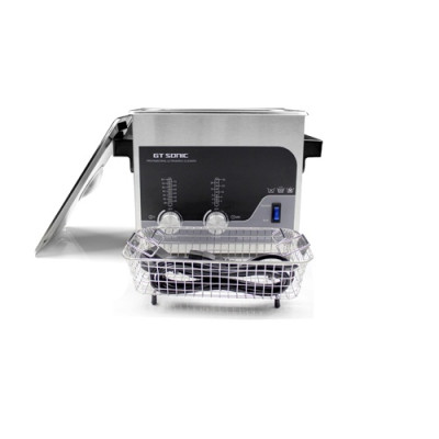 Máy rửa siêu âm GTsonic T3-3 lít công nghệ sóng siêu âm hiện đại, làm sạch nhanh bụi bẩn, dầu mỡ, cặn bám; thích hợp vệ sinh trang sức, kính mắt, đồng hồ, linh kiện điện tử, dụng cụ y tế, phòng thí nghiệm – Hàng chính hãng