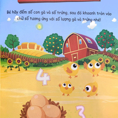 Khởi Đầu Cho Bé Vào Lớp 1 - Bé Làm Quen Với Toán Học