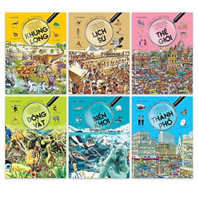 Combo 6 cuốn Thử Tài Tìm Kiếm