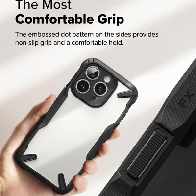 Ốp lưng dành cho iPhone 16 Pro Max/16 Pro/16 Plus/16 RINGKE Fusion X - Hàng Chính Hãng