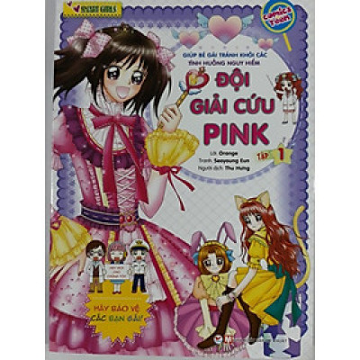 Sách - Smart Girls - Đội Giải Cứu Pink - Tập 1 - Tân Việt Books