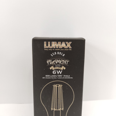 BÓNG ĐÈN LUMAX#FILAMENT A60-600LM/827/6W/E27