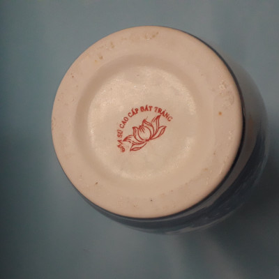 Cặp Bình hoa sứ bát tràng họa tiết cá chép, hoa sen 32cm (Giao hàng ngẫu nhiên)