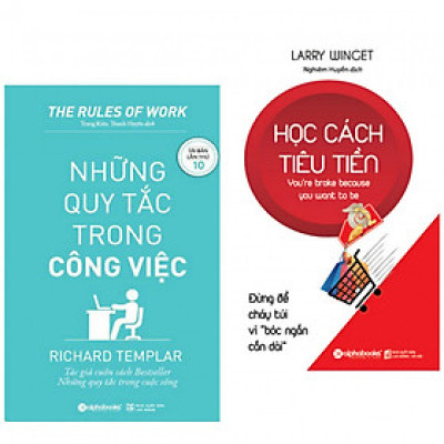 Combo sách hay : Những quy tắc trong công việc - công việc đơn giản + Học cách tiêu tiền - Tiêu tiền pù hợp - Tặng kèm bookark thiết kế