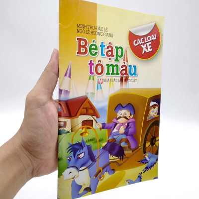 Bé Tập Tô Màu - Các Loại Xe