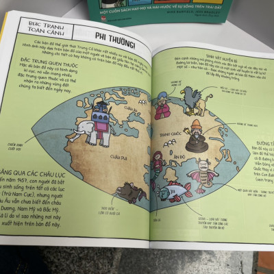 [combo 2 cuốn] MỘT NGÀY TRONG ĐỜI CỦA CON LƯỜI, CON NGƯƠI VÀ CON NGƯỜI – MỘT NGÀY TRONG ĐỜI CỦA NGƯỜI HANG, NỮ HOÀNG VÀ ANH EM HỌ HÀNG – NXB KIM ĐỒNG – in màu toàn bộ