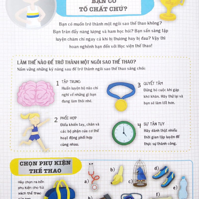 Tủ Sách Giáo Dục Stem: Ngôi Sao Thể Thao Tập Sự