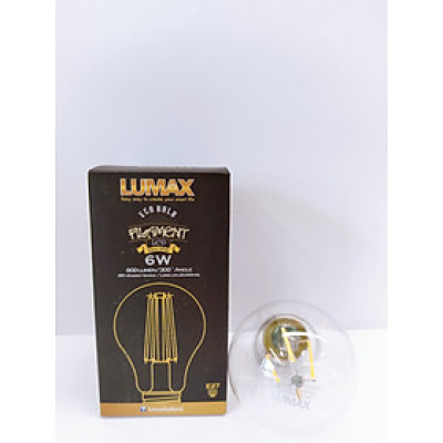 BÓNG ĐÈN LUMAX#FILAMENT A60-600LM/827/6W/E27