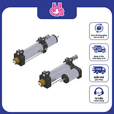 Xi lanh khí nén điều khiển bằng dầu thủy lực Bore Ø40 - Stroke 150mm Pneumax - Hàng chính hãng