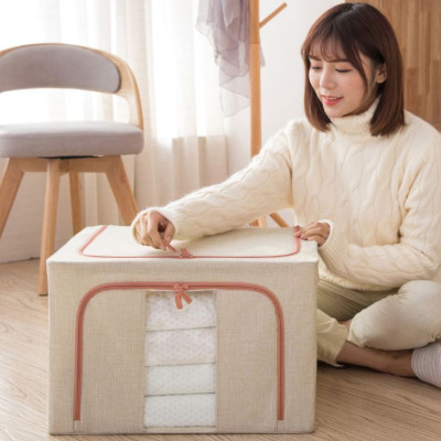 (LOẠI XỊN – CÓ CHỌN SIZE) Túi Chăn Màn Khung Sắt Nhật Bản, Túi Đựng Chăn Mền Quần Áo Cao Cấp Chính Hãng  – Hàng Xuất Khẩu