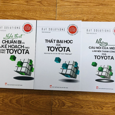 Combo sách Toyota - Trọn bộ 11 cuốn - Bí quyết thành công của doanh nghiệp hàng đầu thế giới (PN-MK)