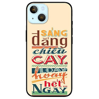 Ốp lưng cho IPhone 12 - 12 Pro - 12 Pro Max - 13 Mini - 13 - 13 Pro - 13 Pro Max - Sáng Đắng Loay Hoay - Hàng Chính Hãng