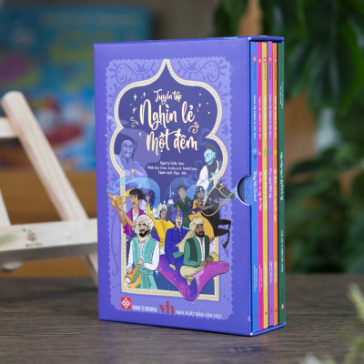 Sách - Hộp sách (6 tập): Tuyển tập Nghìn lẻ một đêm Đinh Tị Books