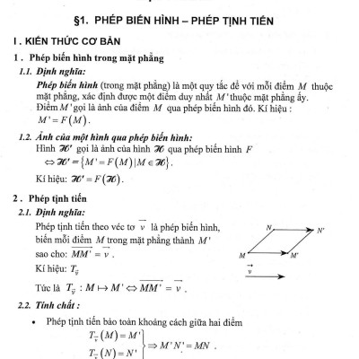 Phương Pháp Giải Toán Chuyên Đề Hình Học 11
