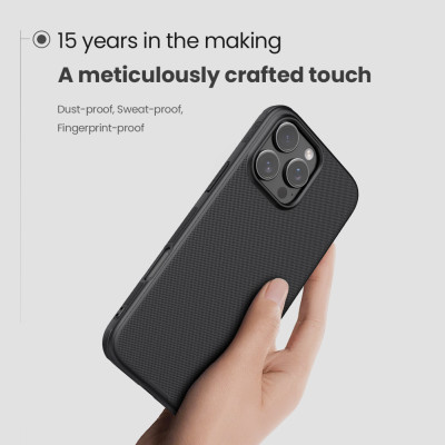 Ốp Lưng Nillkin Super Frosted Shield Pro Cho Iphone 16 ProMax | 16Pro | 16 Plus | 16 ốp lưng chống sốc chống vân tay chống rơi vỡ cầm rất chắc tay – Hàng Chính Hãng