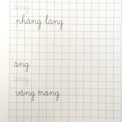 Vở Viết Đúng, Viết Đẹp 1 - Tập 2