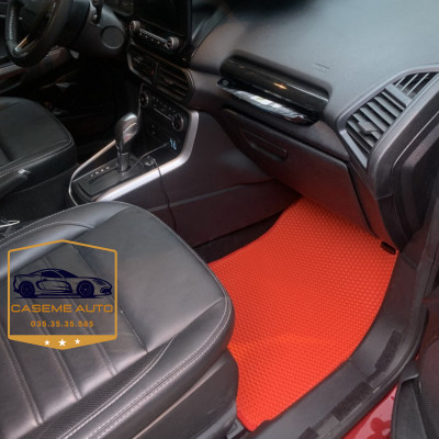 [MAZDA CX-8] Thảm Trải Sàn, Lót Sàn Ô Tô Cao Su Eudora CloudFoam Thiết Kế Theo Xe Dành Cho Xe MAZDA CX-8, Chống Nước, Không Mùi, Ngăn Bụi Bẩn, Dễ Vệ Sinh - Hàng Chính Hãng