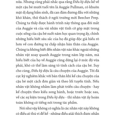 Auggie & Tôi: Ba Câu Chuyện Về Điều Kỳ Diệu