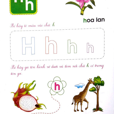 Bé Tập Tô Và Làm Quen Với Chữ Cái (3 - 4 Tuổi) - Tập 2 (Tái Bản)