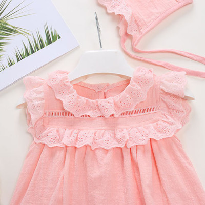 Bodysuit cho bé, áo liền quần kèm mũ cực xinh cho bé gái từ 7-15kg (SR-726)