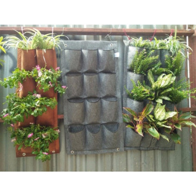 Túi vải, tự trồng rau trong túi vải 21 ngăn cao cấp siêu bền