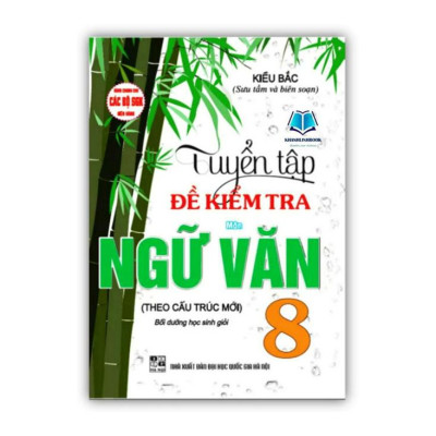 Sách - Tuyển Tập Đề Kiểm Tra Môn Ngữ Văn 8 Bồi Dưỡng Học Sinh Giỏi