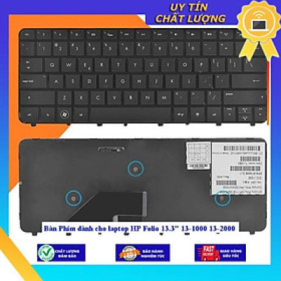Bàn Phím dùng cho laptop HP Folio 13.3" 13-1000 13-2000 - CÓ ĐÈN - Hàng Nhập Khẩu New Seal