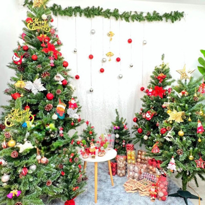 Cây thông trang trí Noel - Size từ 45cm đến 150cm - Cây không bao gồm phụ kiện - Cây giả, hoa lụa Decor trang trí nhà cửa.
